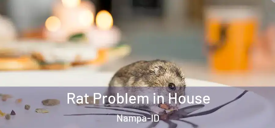 Rat Problem in House Nampa-ID